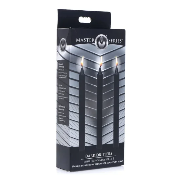 Master Series Fetish Drip Candles – Dark Drippers Set of 3