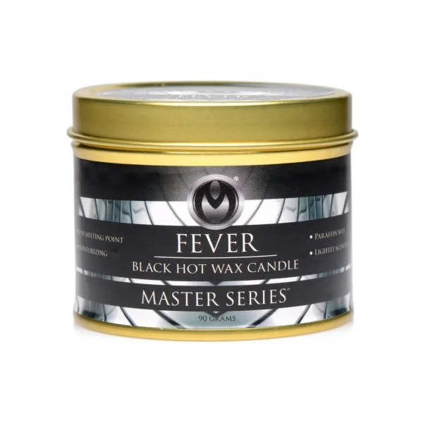 MASTER SERIES FEVER BLACK HOT WAX CANDLE