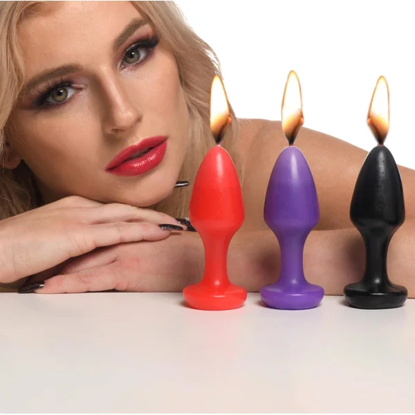 Master Series Kink Inferno Butt Plug Candles