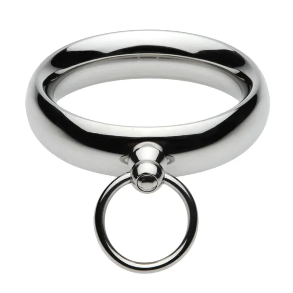 Master Series Lead Me Stainless Steel Cock Ring - 1.75 Inch
