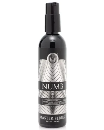 Master Series Numb Desensitising Water-Based Lidocaine Lubricant