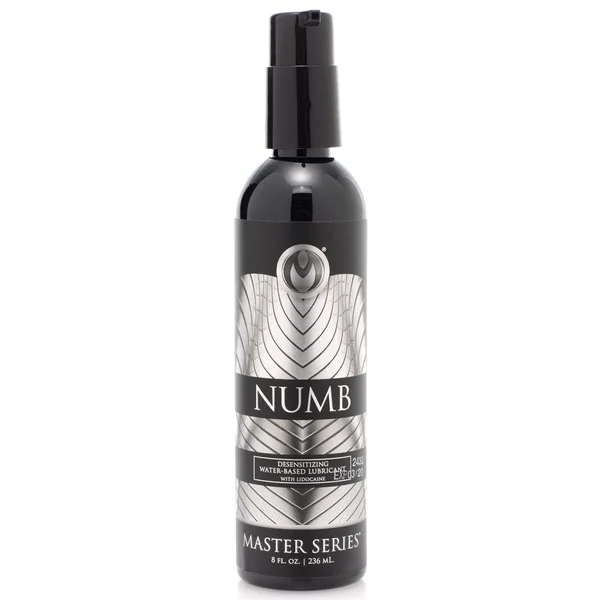 Master Series Numb Desensitising Water-Based Lidocaine Lubricant
