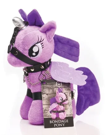 Master Series Raven Plum Bondage Pony