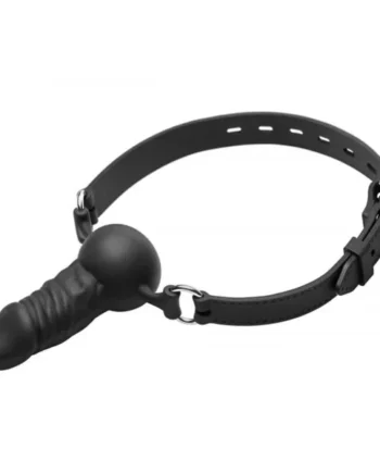 Master Series Suppressor Silicone Face Banger Gag Black