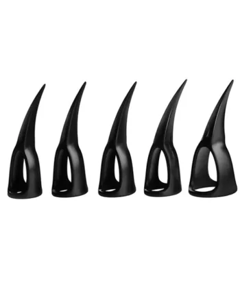 Master Series Talons Sensation Play Rings - 10 pc Set, Black