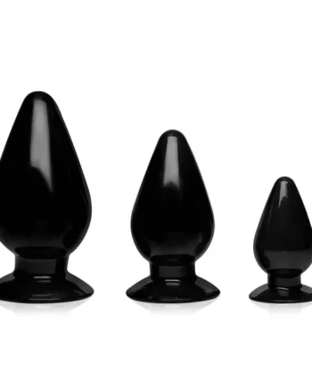 Master Series Triple Cones Anal Plug Set