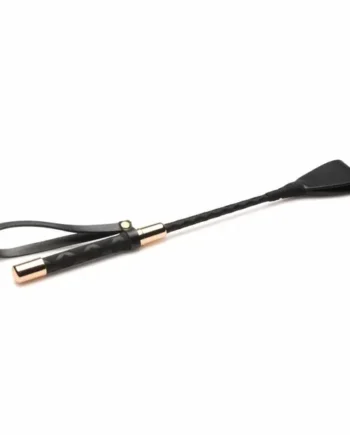 Master Series – Vegan Friendly Riding Crop With Gold Detail | 24 inch