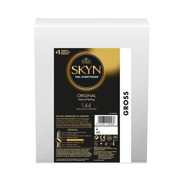 Mates SKYN Original Condom BX144 Clinic Pack