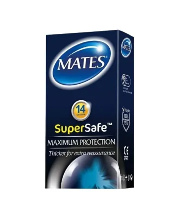 Mates Super Safe Condoms 14 Pack