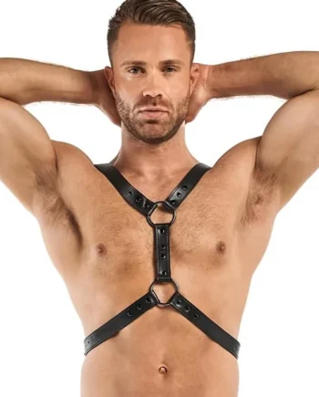 Max Bondage Harness Black