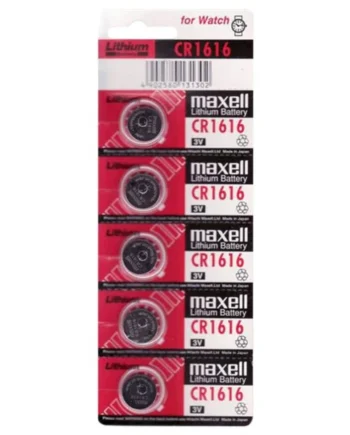 MAXELL - BATTERY LITIO CR1616 3V 5UDS