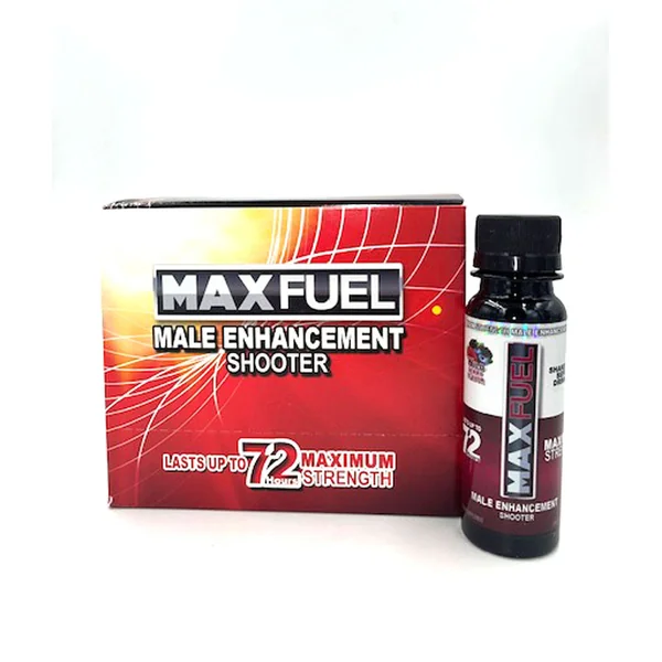 Maxfuel Male Enhancement Shooter Display of 12 - Wild Berry