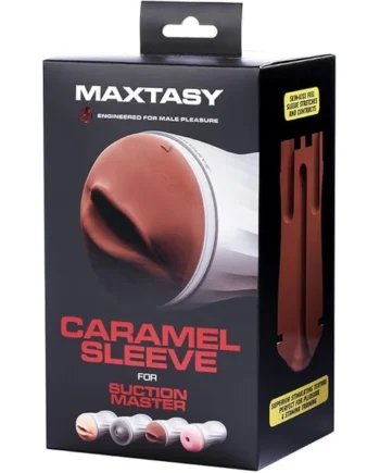 MAXTASY SUCTION SLEEVE REALISTIC CARAMEL REPLACEMENT