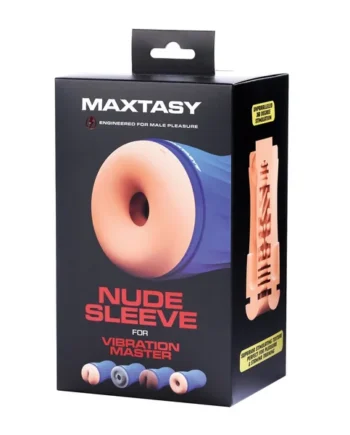 MAXTASY VIBRATION SLEEVE STANDARD NUDE REPLACEMENT
