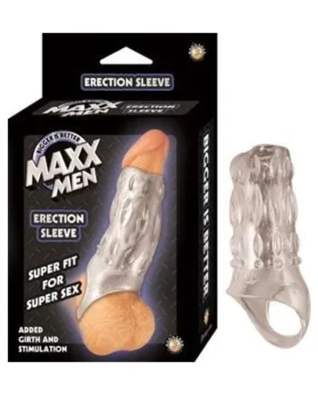 Maxx Men Erection Sleeve - Clear