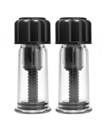 Maxxx Powerful Nipple Suckers - Black