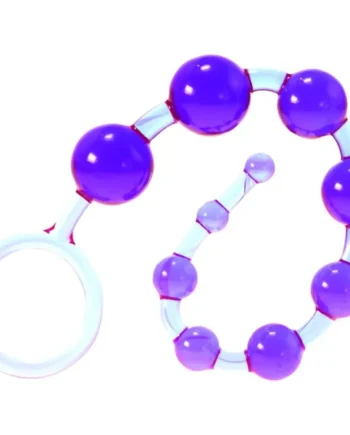 Me You Us Dragonz Tail Anal Beads Violet