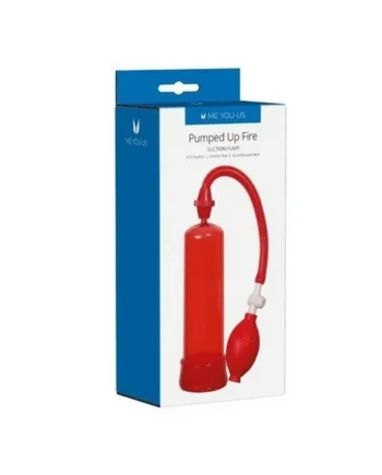 ME YOU US Pumped Up Fire Penis Pump – Red