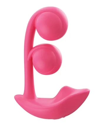 Melody Twin Balls Clit & G-Spot Vibrator - Pink