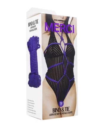 Merci Bond & Tie Bondage Rope 50ft by Doc Johnson