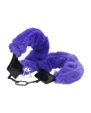 MERCI FLUFF CUFFS VIOLET