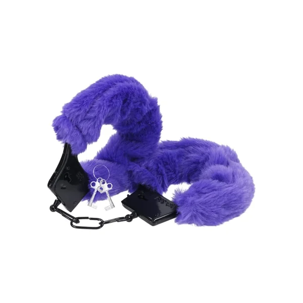 MERCI FLUFF CUFFS VIOLET