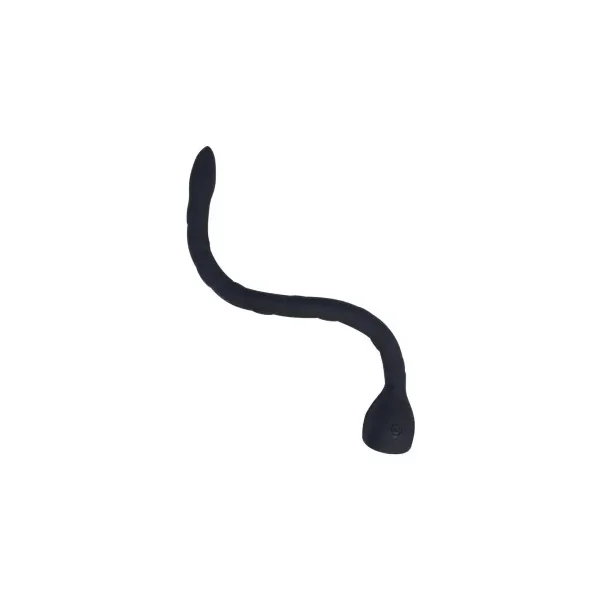 Merci In Deep Premium Silicone Anal Snake, 17.0 Inch Insertable, 1.0 Inch Max Width, Black