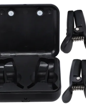 MERCI Vibro Grippers Wireless Vibrating Nipple Clamps With Rechargeable Case By Doc Johnson