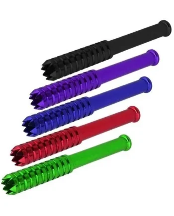 Metal Chillum Hand Pipe With Teeth