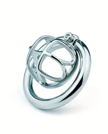 Metal Hollow Opening Male Device Screw Adjustable Wear Lock Cock Cage