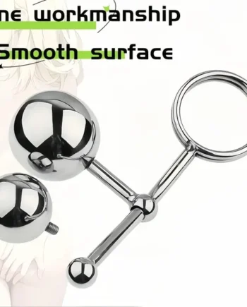 Metal Replaceable Removable Anal Plug Kit Slider Removable Anal Plug