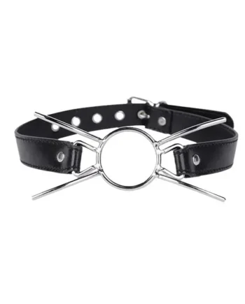 Metal Spider Gag Flirting Open Mouth with O-Ring