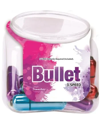 Metallic 3 Speed Vibrating Bullet by PowerBullet