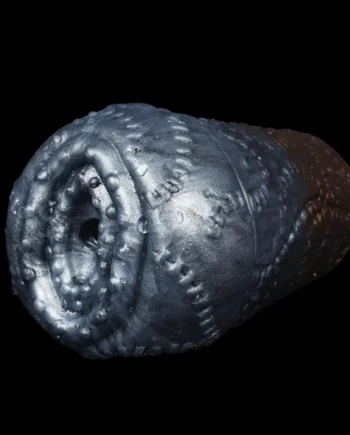 Metallic Pocket Pussy Sex Toys for Men - Fantasy Vaginal Penis Blowjob Male Masturbator