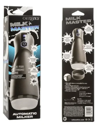 Milk Master Automatic Milker Rechargeable Vibrating Masturbation Cup