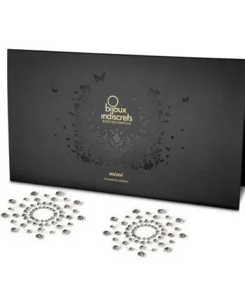 Mimi Rhinestone Pasties Circles Crystal Clear