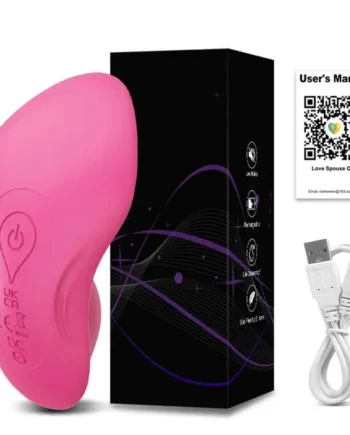 Mini Clit Vibrator for Women Wearable Panties Stimulator App Control for Couples Female Masturbator - Red