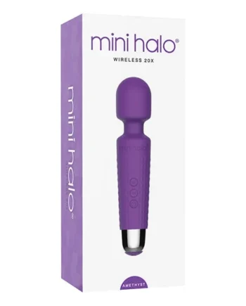 Mini Halo Wireless 20x Wand – Amethyst