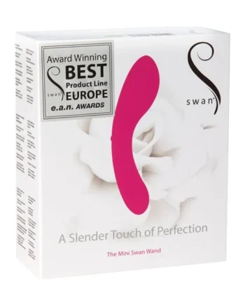 MINI SWAN WAND 4.75 PINK “