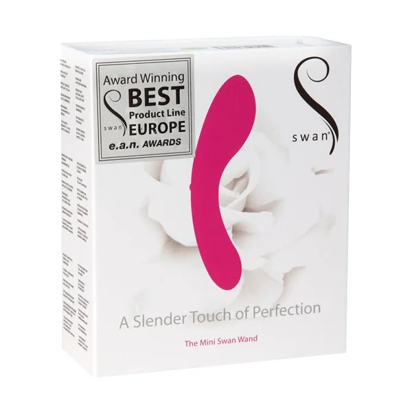 MINI SWAN WAND 4.75 PINK “