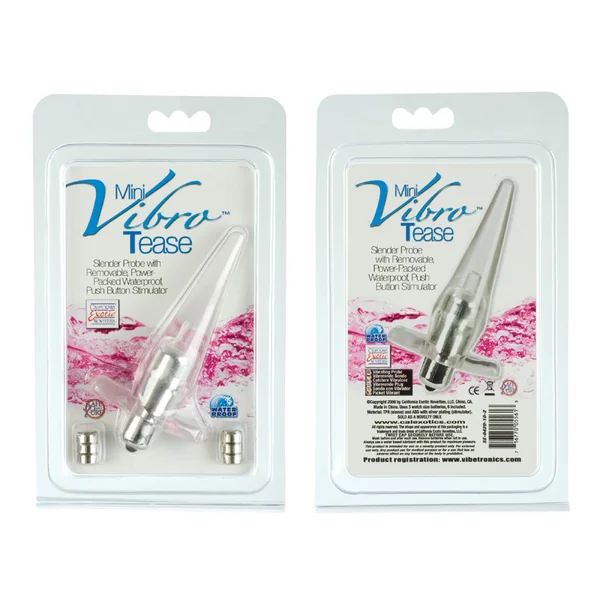 MINI VIBRO TEASE CLEAR