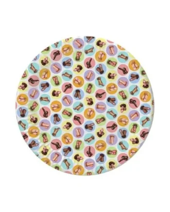 Mini-Penis Plates – Pack of 8 – Dirty Dishes