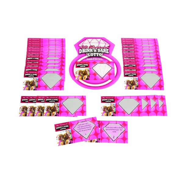 MISS BACHELORETTES DRINK AND DARE LOTTO