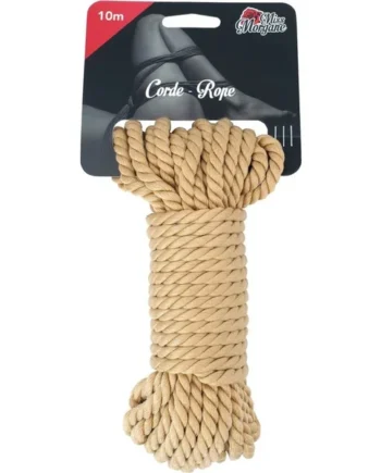 Miss Morgane - Natural Cotton Bondage Rope - 10 m