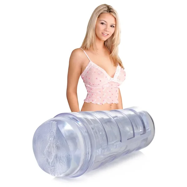 Mistress Julie Diamond Deluxe Pussy Stroker – Clear