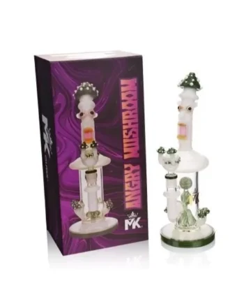 MK Glass Angry Mushroom Waterpipe Kit