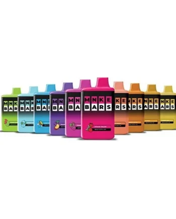 MNKE Bars 6500 Puff Disposables Peach Rings