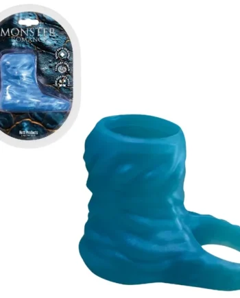 Monster Romance Reptilian Waterproof Fantasy Design Masturbation Sleeve Blue