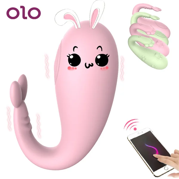 Monster Shape G-Spot Vibrator – 8 Speeds, App-Controlled Wireless Egg Dildo