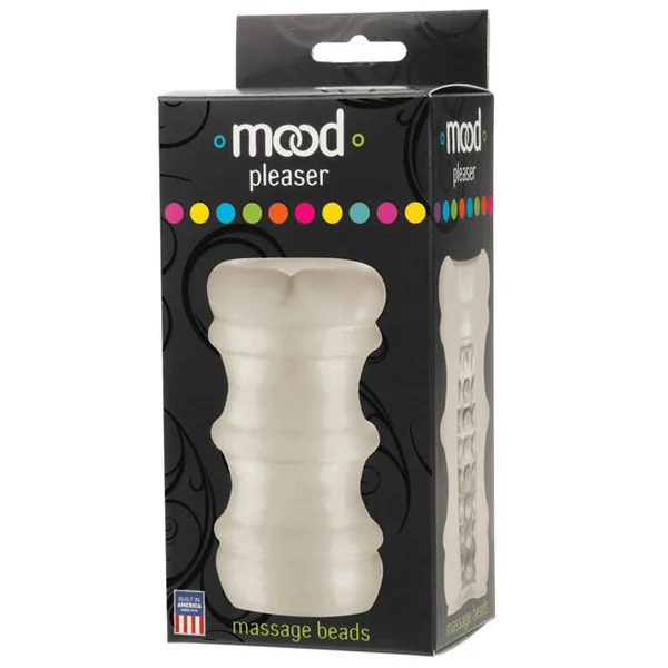 Mood Ultraskyn Massage Beads Stroker - Frost